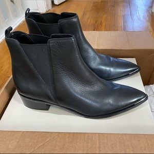 Marc Fisher Yale Chelsea Black Booties